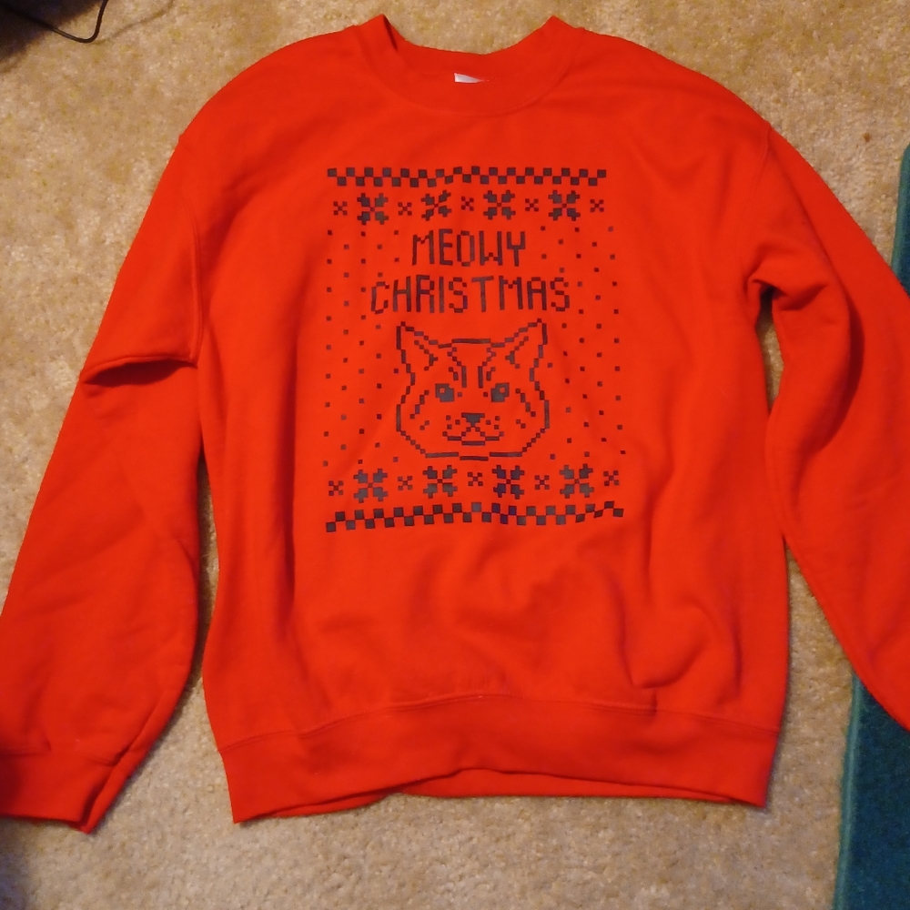 Meowy Christmas sweater